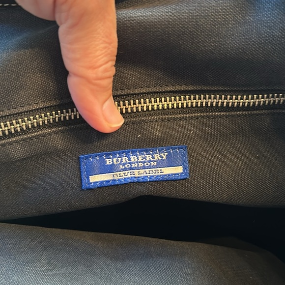 Burberry London Blue Label tote COA - Picture 3 of 16